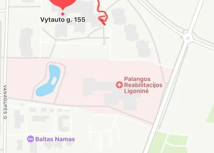 Butas Prie Reabilitacijos Ligonines شقة *